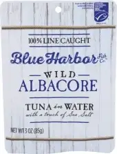 Blue Harbor Tuna Albcr Wld Wt Slt Pch