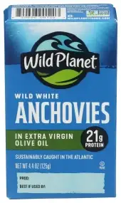 Wild Planet Anchovy White W Evoo