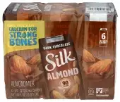 Silk Almnd Milk Drk Choc 6Pk
