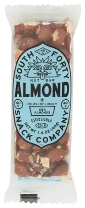 South Forty Snack Company Bars Nut Almond