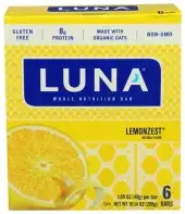 Luna Bar Lemon Zest