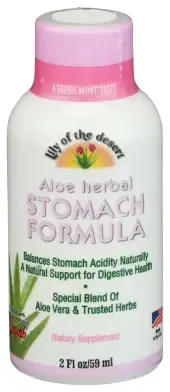 Lily Of The Desert Stomach Formula Shot