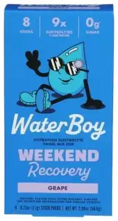 Waterboy Recovery Grape 8Pkt