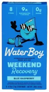 Waterboy Recovery Bluerspbry 8Pkt