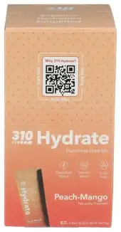 310 Nutrition Hydrate Peach 15 Pc