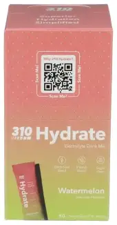 310 Nutrition Hydrate Watermelon 15Pc