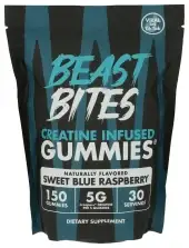Beast Bites Creatine Gummy Blue Rasp