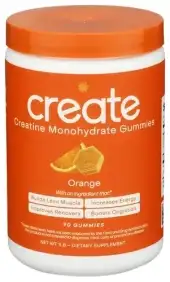 Create Wellness Creatine Gummy Orange