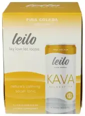 Leilo Kava Pina Colada Rtd 4Pk