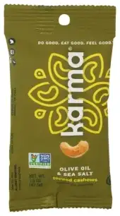 Karma Cashews Olive Oil Seaslt