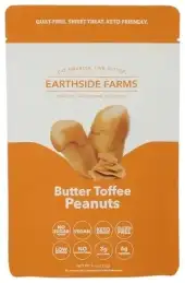 Earthside Farms Peanuts Butter Toffee