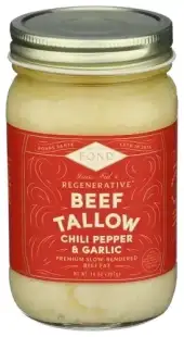 Fond Bone Broth Beef Tallow Chili Garlic