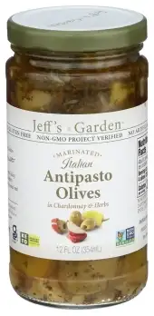 Jeffs Garden Olives Ital Antipst Char