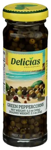 Delicia Peppercorn Grn Brine
