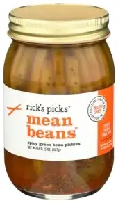 Ricks Picks Bean Grn Mean Pickled