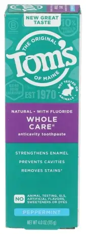 Toms Of Maine Tthpaste Whl Care Pprmnt