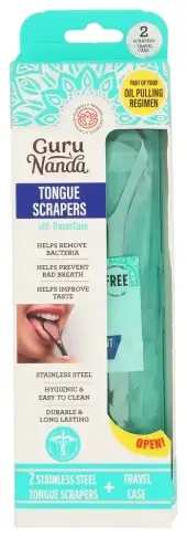 Gurunanda Scraper Tongue 2Pk