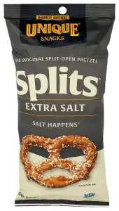 Unique Pretzel Splits Extra Salt