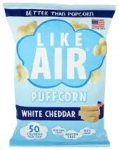 Like Air Puffcorn White Cheddar