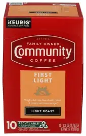 Community Coffee Coffee Pod First Light