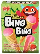 Hapi Snack Cone Strwbrry