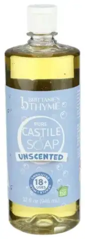Brittanies Thyme Soap Castile Unscented