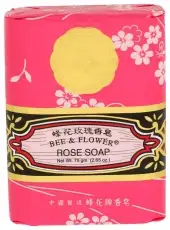 Bee & Flower Soap Bar Rose