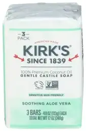 Kirks Soap Bar 3Pk Aloe Vra Cst