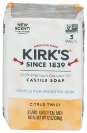 Kirks Soap Bar 3Pk Citrus Twst