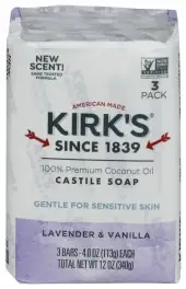 Kirks Soap Bar 3Pk Lav & Van