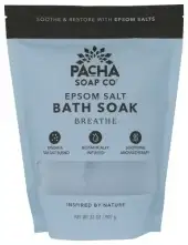 Pacha Soap Co Salt Epsom Soak Breathe