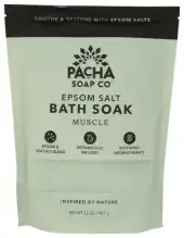 Pacha Soap Co Salt Epsom Soak Muscle