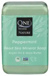 One With Nature Soap Bar Peppermint