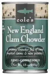 Coles Soup New England Clam Chowder