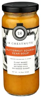 18 Chestnuts Soup Butternut Squash