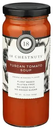 18 Chestnuts Soup Tuscan Tomato