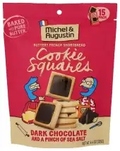 Michel Et Augustin Cookie Sqr Drk Choc Pch