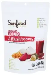 Sunfood Superfoods Beet Mushroom Pwdr Org