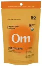 Om Mushrooms Cordycepts Powder Org