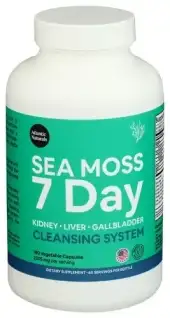 Atlantic Naturals Cleanse Sea Moss 7Day