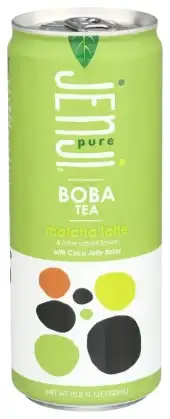 Jenji Pure Tea Boba Matcha Latte
