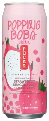 Pocas Tea Boba Stwbry Drgn Fruit