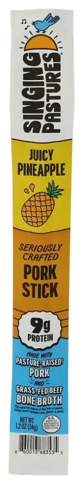 Singing Pastures Pork Stick Juicy Pineapl