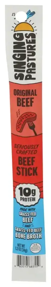 Singing Pastures Beef Stick Original