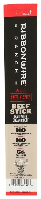 Ribbonwire Ranch Stick Beef Sweet N Spicy