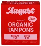 August Tampons Reg Super Var