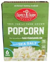 Family Farm Grown Popcorn Mcro Sea Slt 6Ct