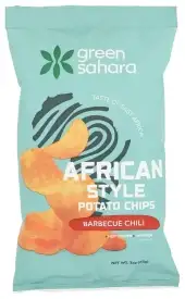 Green Sahara Chips African Bbq Chili