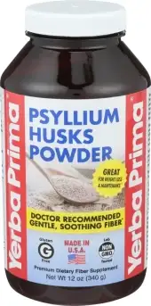 Yerba Prima Fiber Powder Psyllium Hus