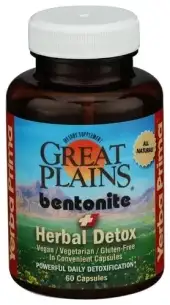 Yerba Prima Bentonite Hrbl Detox Cap